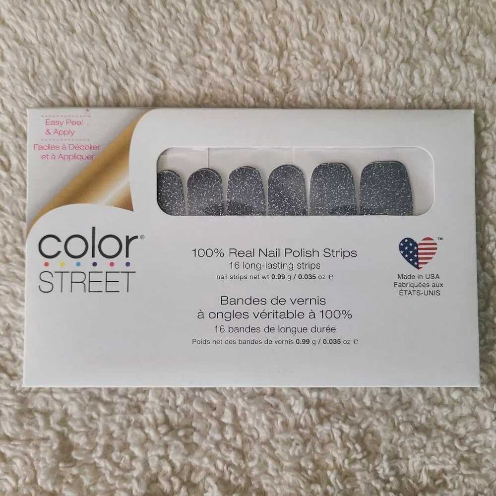 Color Street Moon River 100% Real Nail Polish Strips